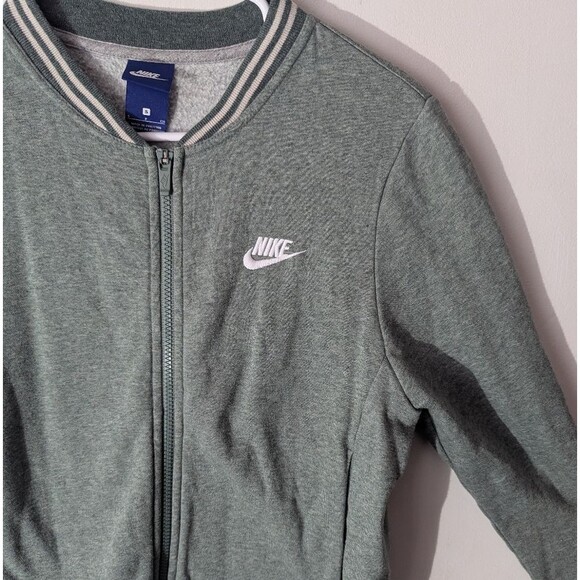 Nike Lightweight Varsity Bomber Jacket Full Zip Women's Size Small - Picture 2 of 6